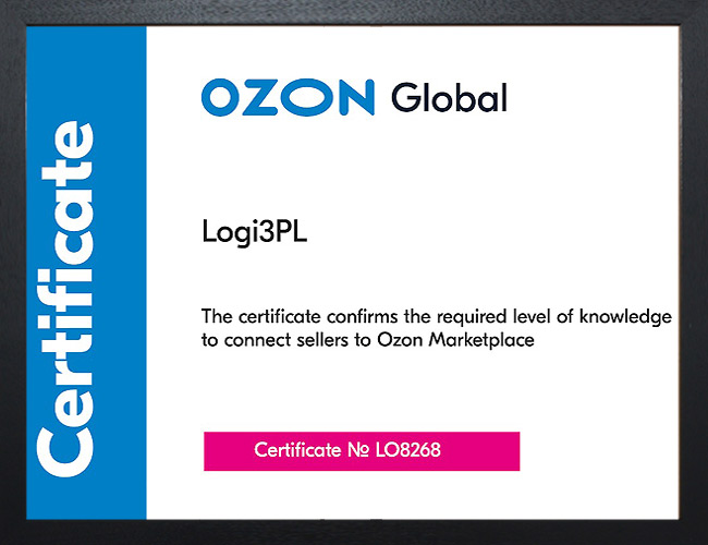 ozon teknik partnerlik sertifikası